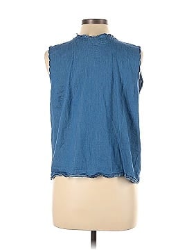 Andree by UNIT Sleeveless Button-Down Shirt (view 2)