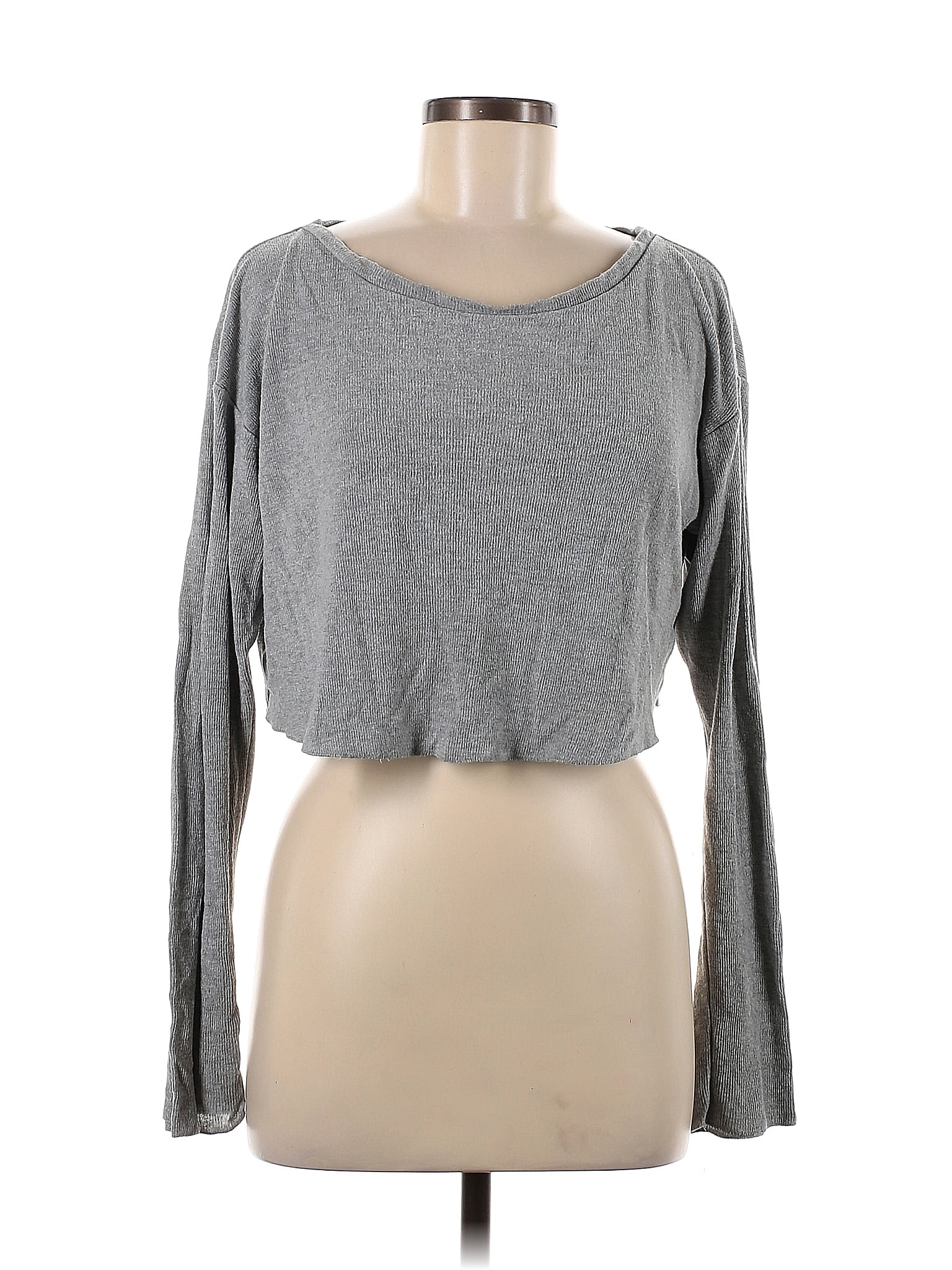Brandy Melville Gray Tank Top One Size - 31% off