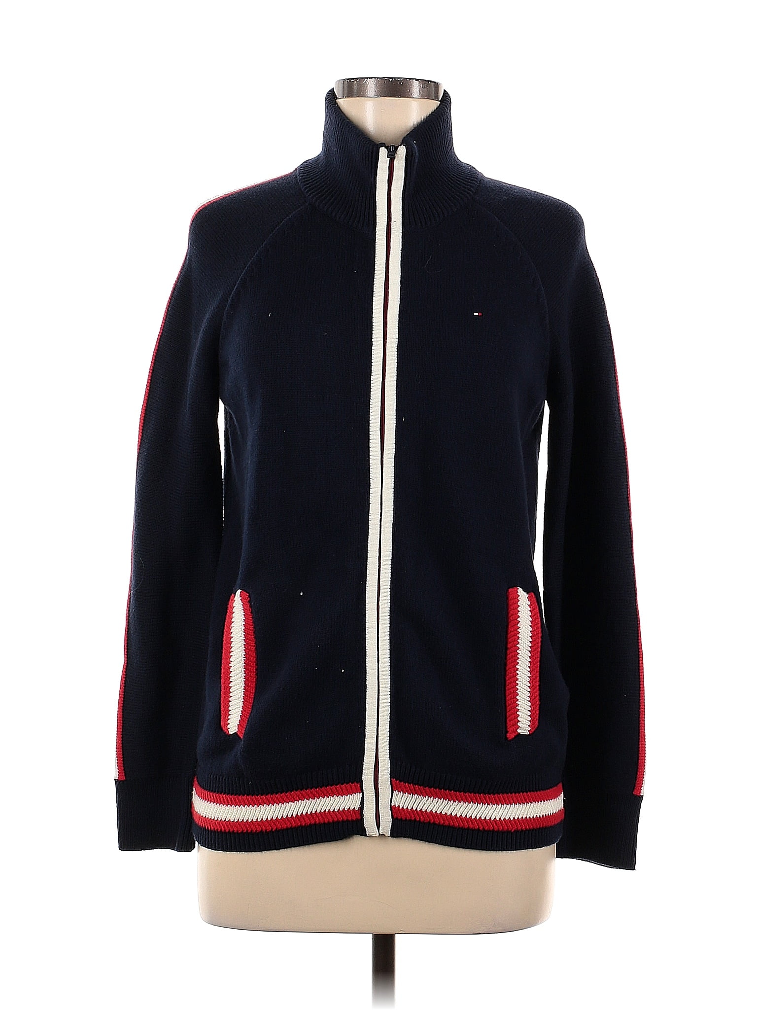 TOMMY HILFIGER - Colourblock Sweater - Navy
