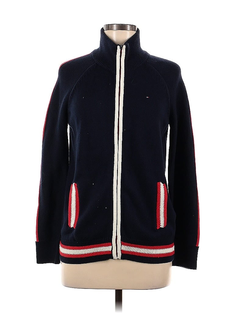 Tommy Hilfiger Color Block Solid Navy Blue Cardigan Size M - 70% off ...