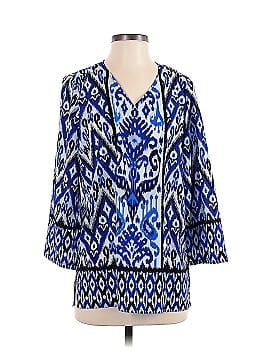 Linea by Louis Dell'Olio Long Sleeve Blouse (view 1)