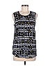 J.Crew Factory Store 100% Polyester Black Sleeveless Top Size XS - photo 1