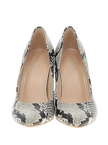 Nine west sale snake print heels