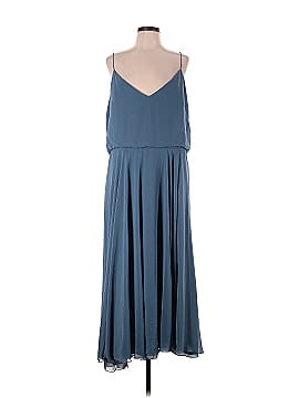 Jenny Yoo Collection Slate Blue Inesse Gown (view 1)