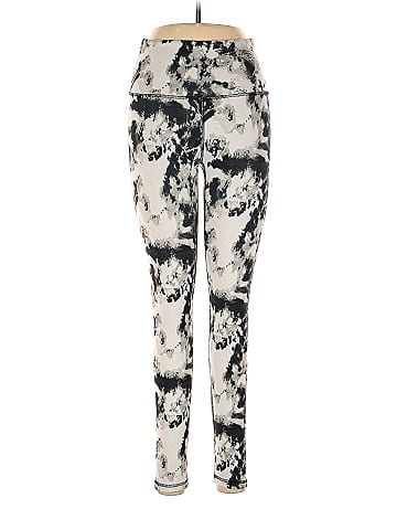 Balance Collection Tie-dye Multi Color Gray Active Pants Size M - 70% off
