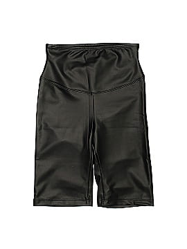 Yummie Faux Leather Shorts (view 1)
