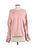 Dee Dee 100% Polyester Pink Sweatshirt Size S - photo 1