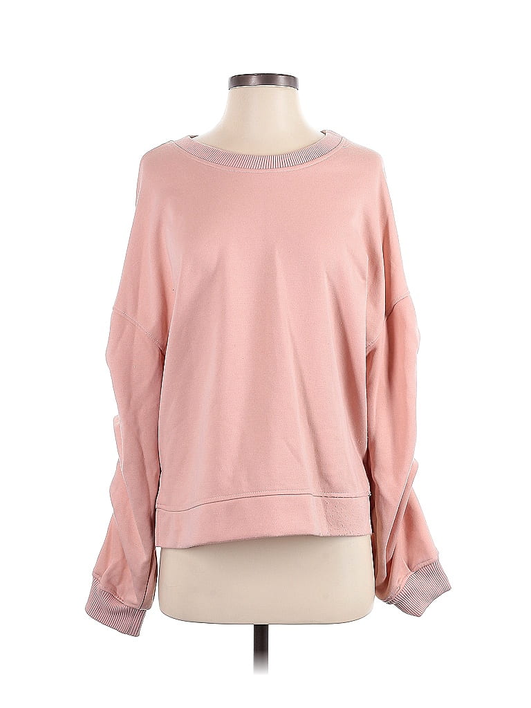 Dee Dee 100% Polyester Pink Sweatshirt Size S - photo 1