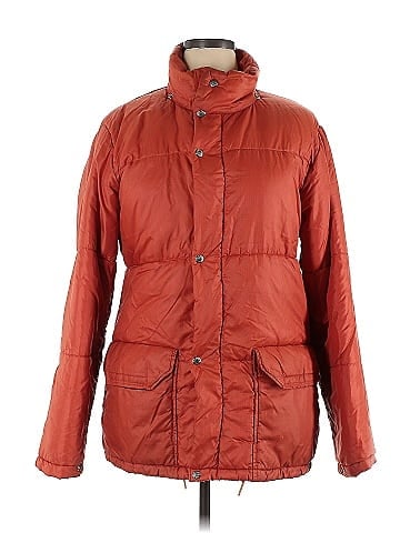 North face clearance burnt orange jacket