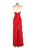 Bebe X Naven Solid Red Jumpsuit Size 2 - photo 2