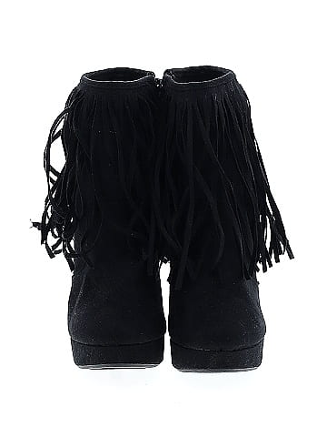 Shoedazzle wedge clearance boots