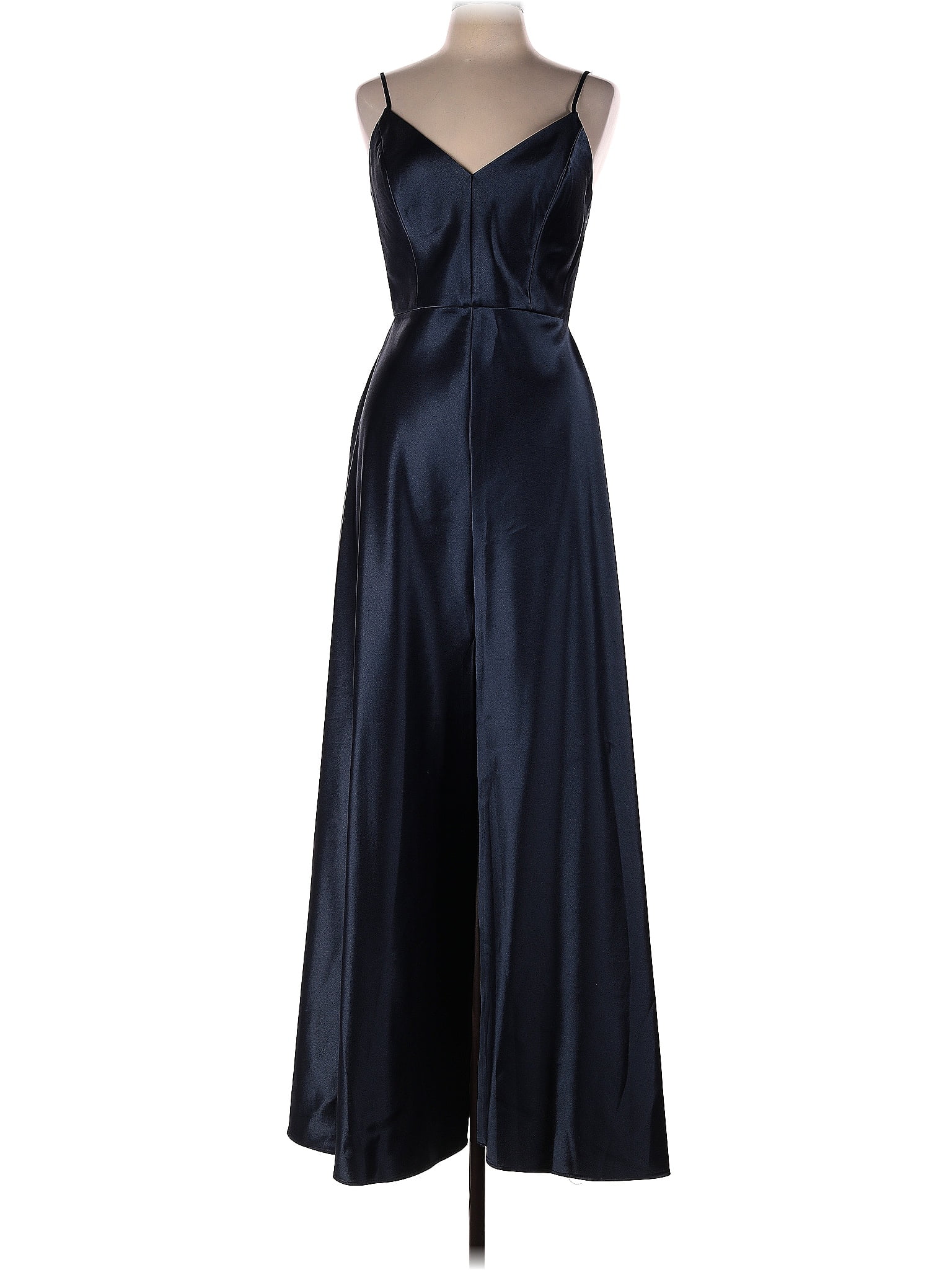 Jenny Yoo Collection 100% Polyester Blue Black Cocktail Dress Size 12 ...