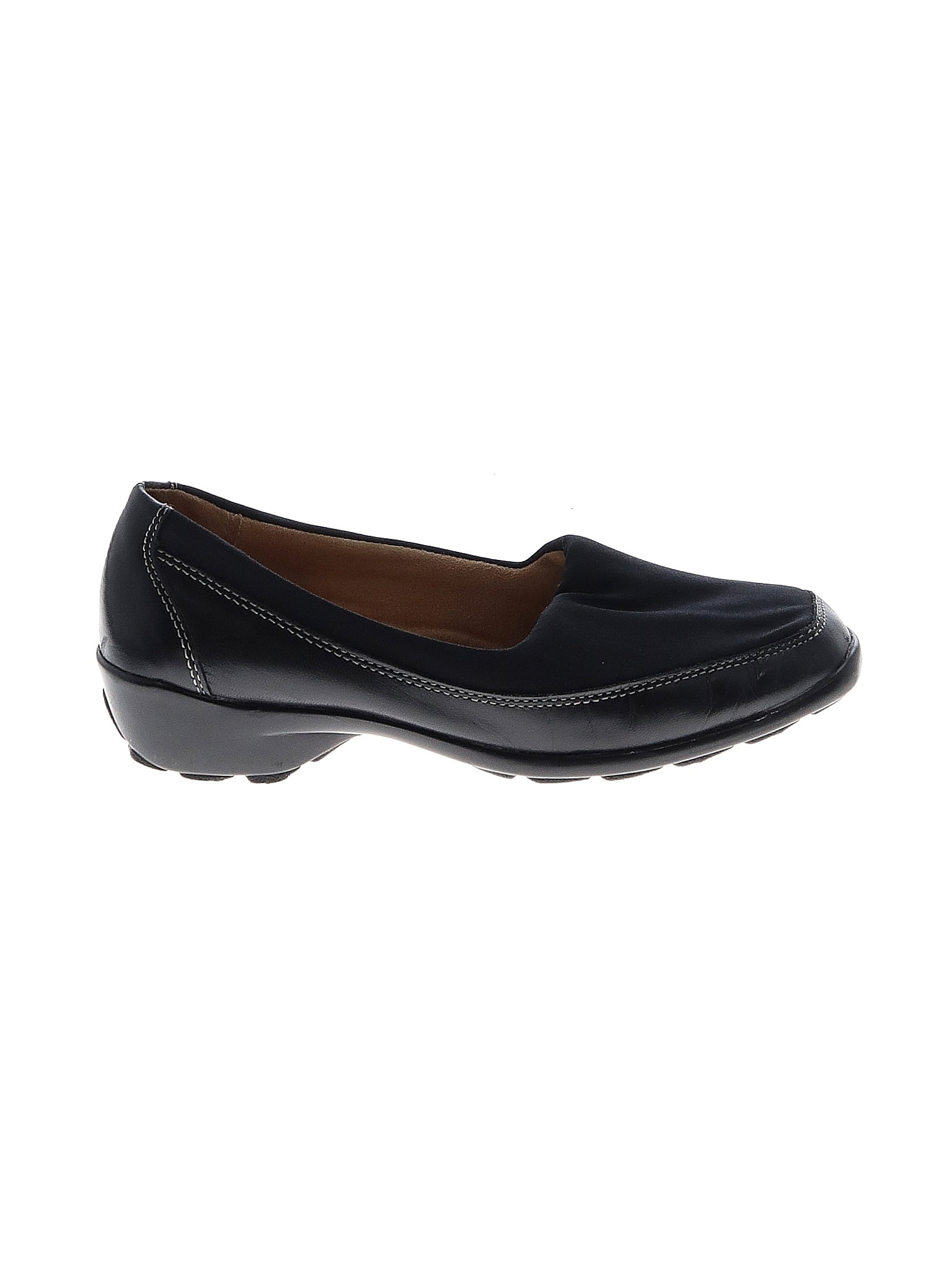 Naturalizer Solid Black Flats Size 8 1/2 - 67% off | thredUP