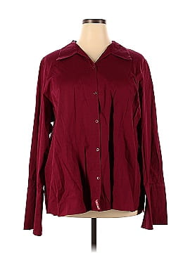 Lane Bryant Long Sleeve Button-Down Shirt (view 1)