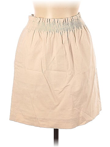 J.Crew Factory Store Solid Tan Active Skirt Size 2 70 off thredUP