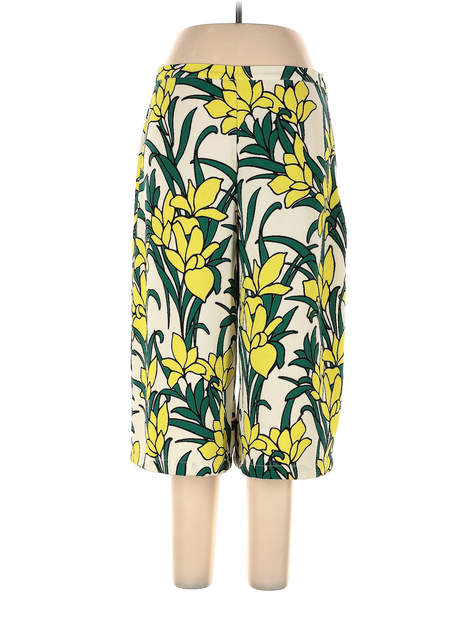 Topshop yellow outlet shorts