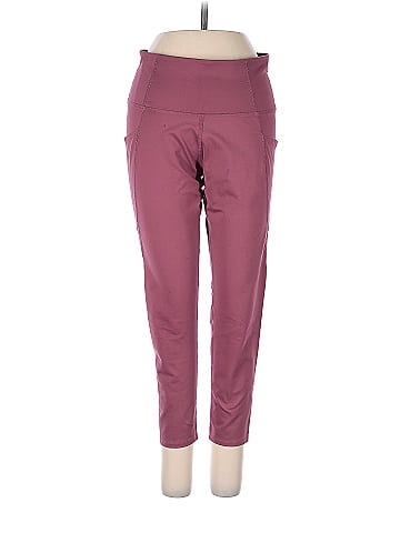 Core 10 Solid Burgundy Leggings Size S - 68% off