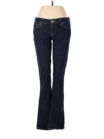 Lucky Brand by Gene Montesano Solid Blue Jeggings Size 6 - 67% off