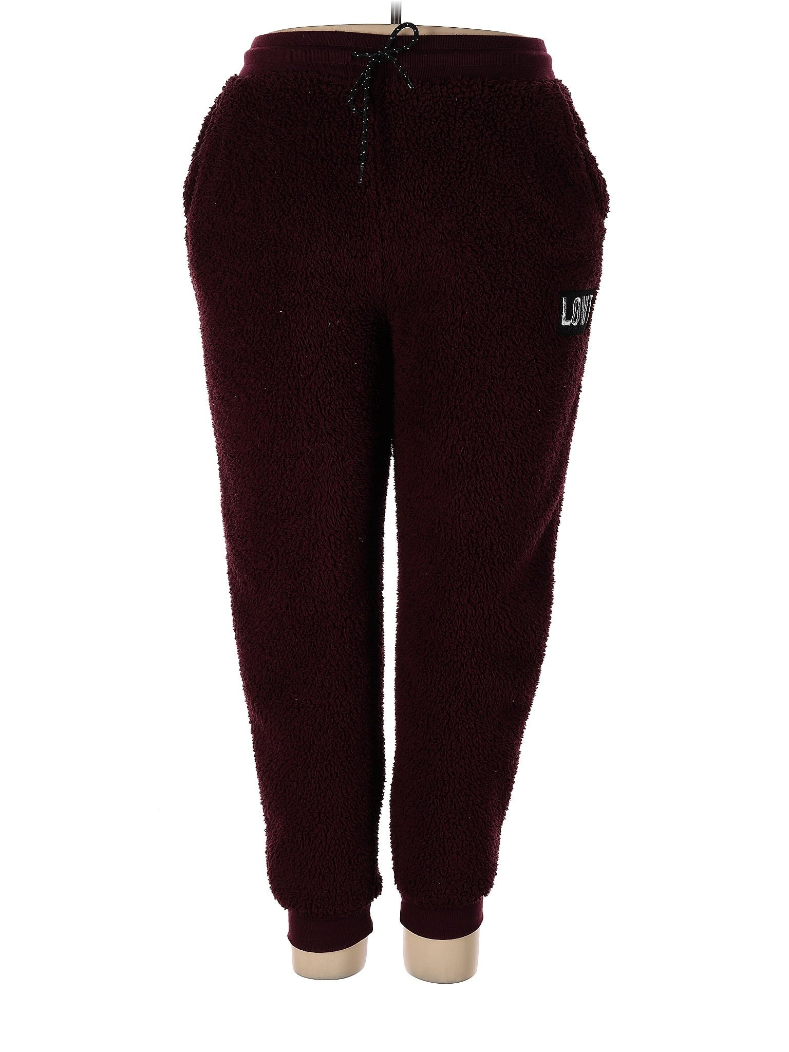 Sonoma Goods for Life Maroon Burgundy Leggings Size XL - 31% off