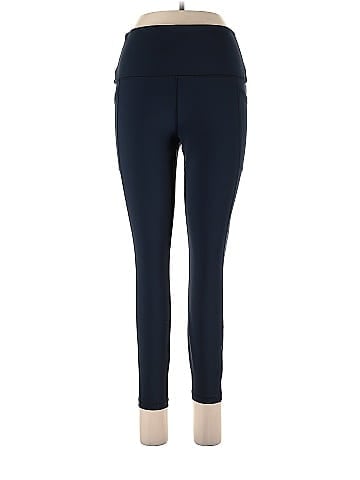 RBX Solid Navy Blue Leggings Size L - 65% off