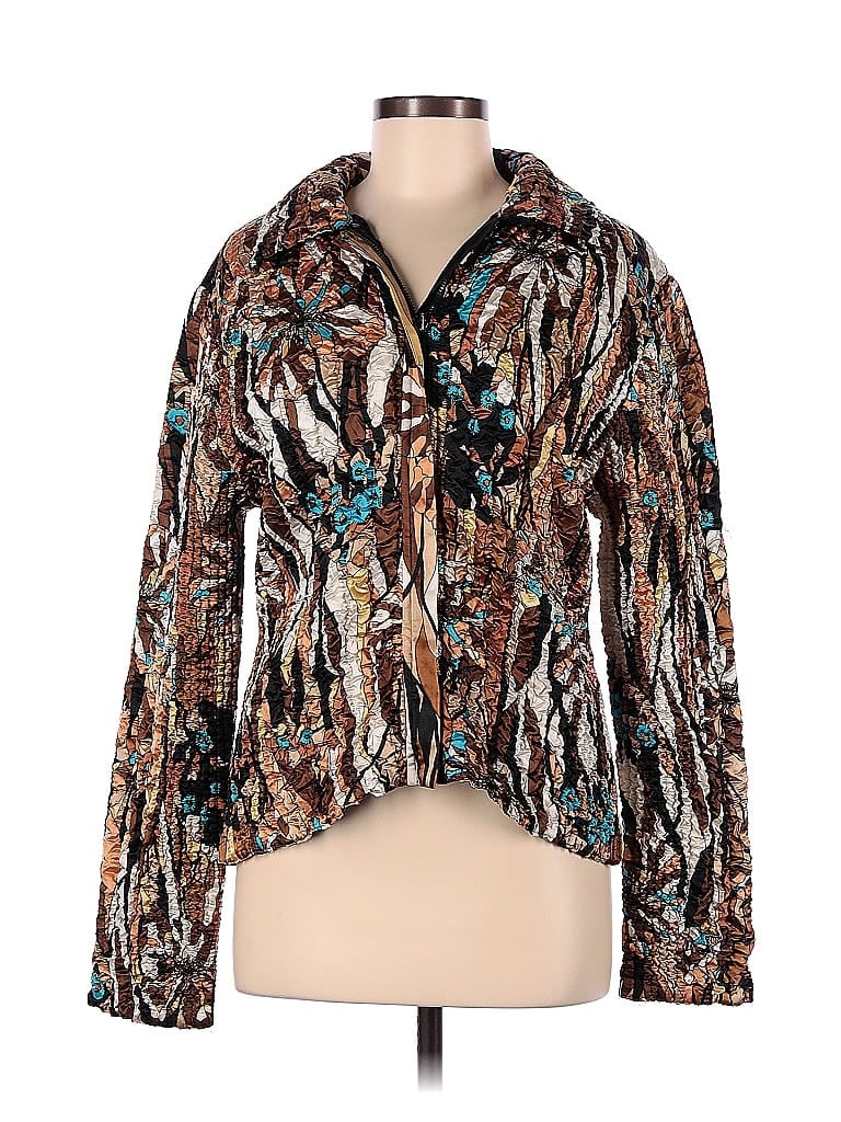 Pre-owned Assorted Brands Jacket In Gold