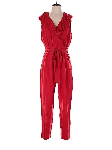 Red jumpsuit hot sale banana republic