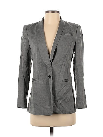 ANN TAYLOR Suits  The One-Button Blazer in Double Knit Black