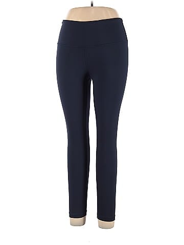 90 Degree by Reflex Solid Navy Blue Leggings Size XL - 65% off