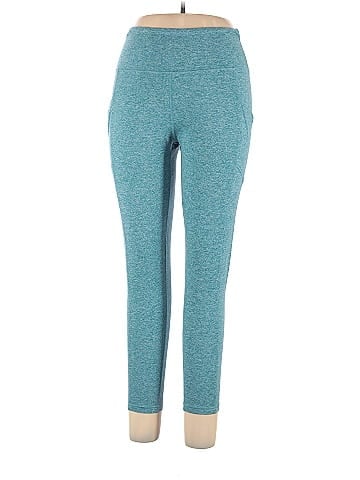Balance Collection Marled Teal Leggings Size XL - 65% off