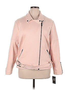 Heather's Closet Faux Leather Jacket (view 1)