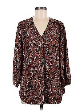 Jones New York Long Sleeve Blouse (view 1)