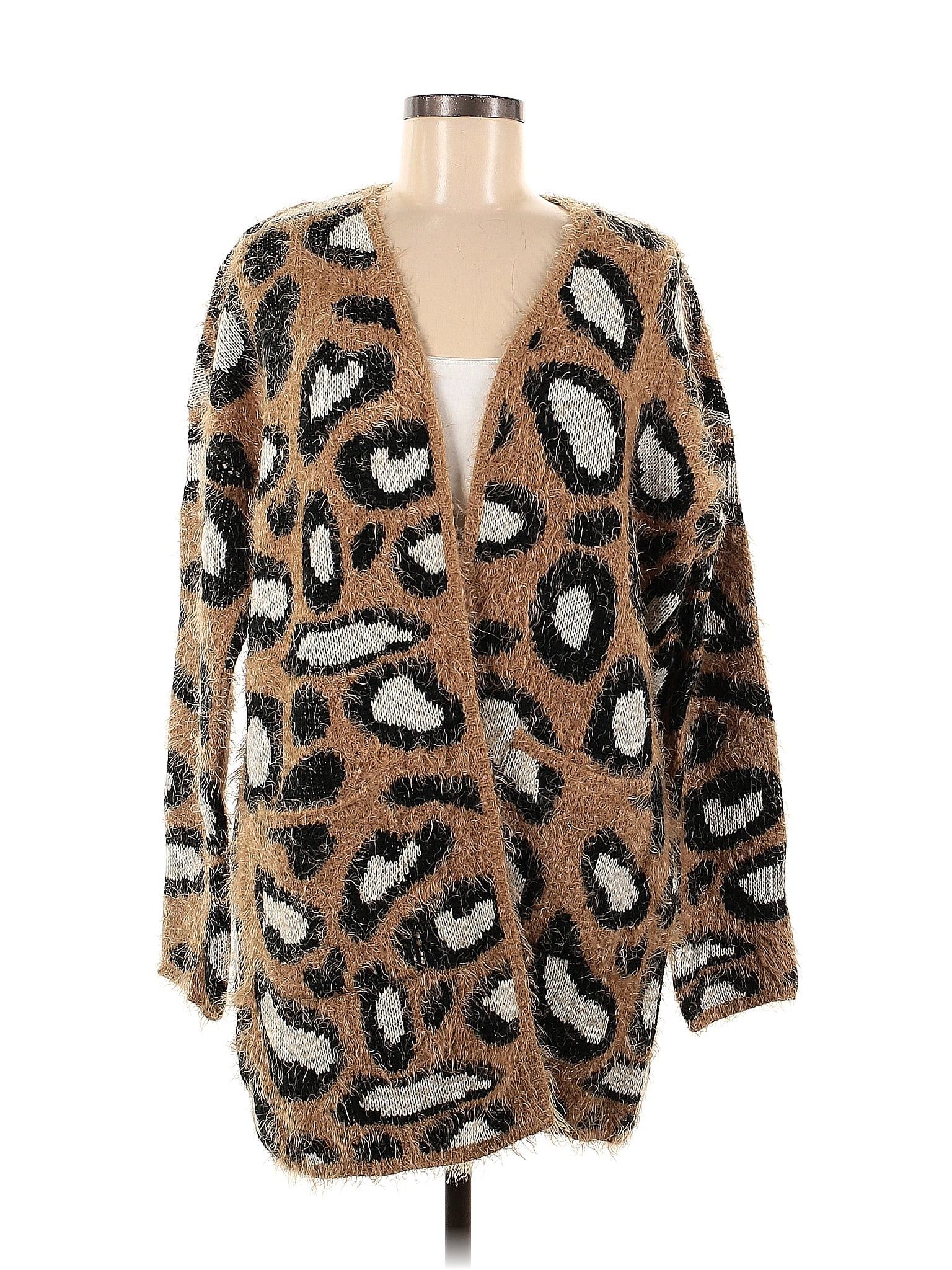 Show Me Your Mumu Women's Sonny Sweater Cardigan - Oversized Button-Up Striped Sweater