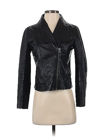 caslon leather jacket