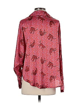 VICI 3/4 Sleeve Button-Down Shirt (view 2)