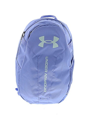 Under Armour Graphic Solid Blue Backpack One Size 51 off ThredUp