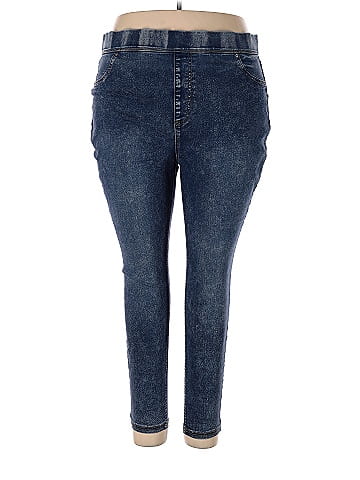 Terra & Sky Women's Plus Size Jegging Jeans, 28 Inseam 