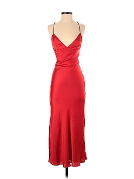 Bardot Red Slip Gown (view 1)