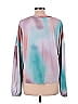 Unbranded Tie-dye Ombre Teal Pullover Sweater Size M - photo 2