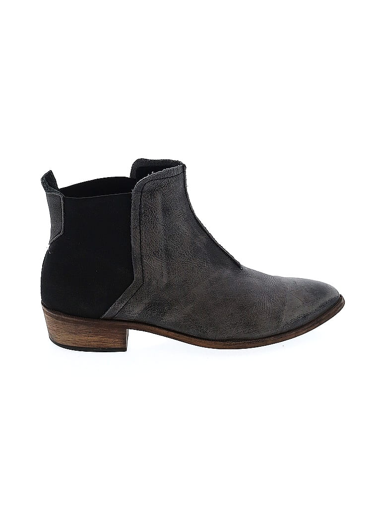 Assorted Brands Gray Ankle Boots Size 39 (EU) - 51% off | ThredUp