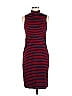Kain Label Stripes Burgundy Casual Dress Size M - photo 1