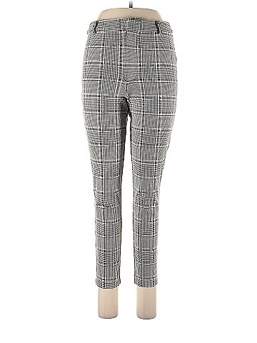 Forever 21 Plaid Multi Color Gray Dress Pants Size L - 37% off