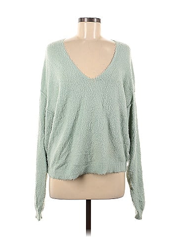 Free people hot sale green sweater