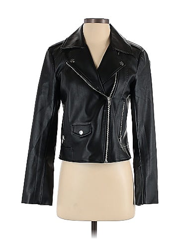 Cupcakes and cashmere hot sale faux leather jacket