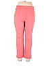 Roz & Ali Solid Pink Casual Pants Size 14 - photo 1