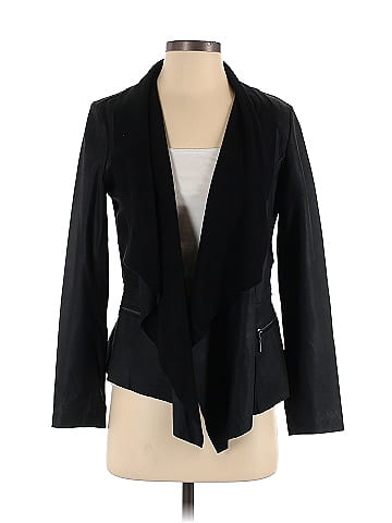 Bernardo black hot sale leather jacket