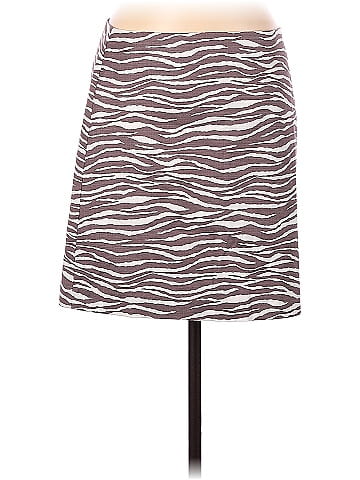 Ann taylor zebra outlet print skirt