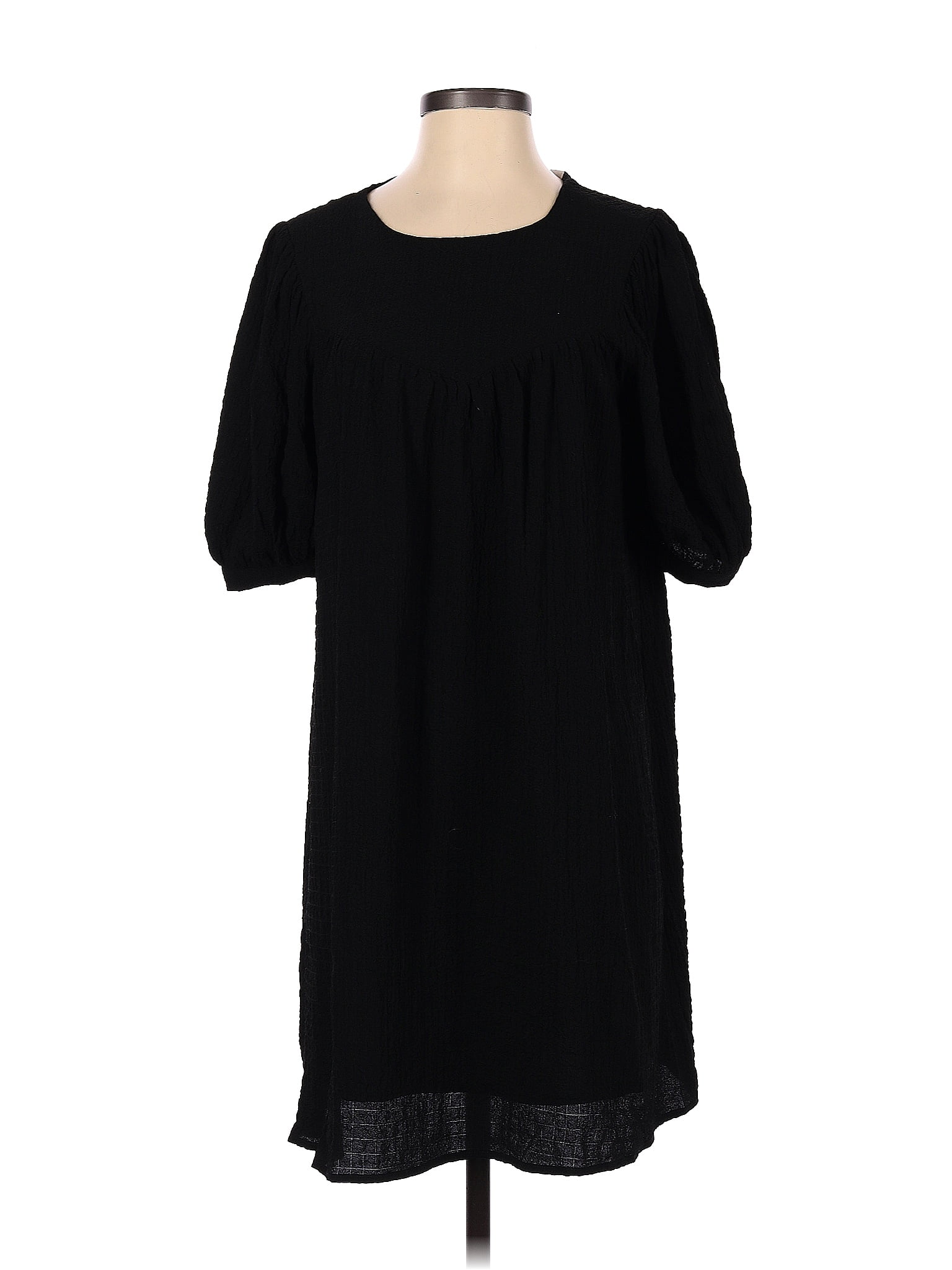 Evereve Solid Black Casual Dress Size S 73 Off Thredup