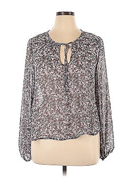 Love on a Hanger Long Sleeve Blouse (view 1)