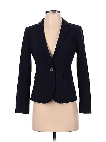 Ann taylor blue on sale blazer