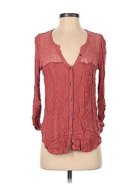 American Eagle Outfitters Long Sleeve Blouse (view 1)